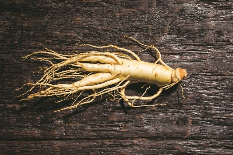 Ginseng is a root that stimulates blood flow to the male genitals
