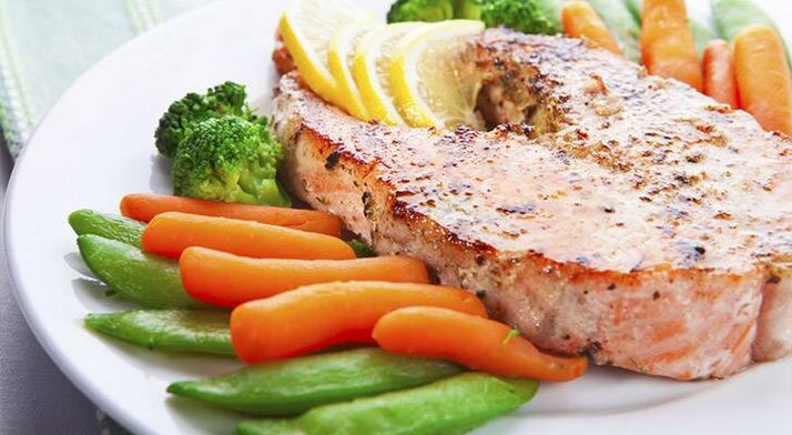 fish with vegetables to increase potency after 50 years