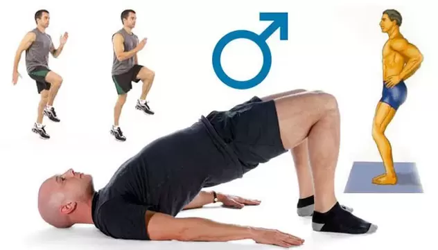 Exercise helps a man to increase potency effectively