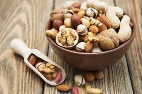 Useful nuts for male efficiency