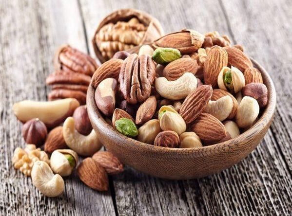 Nuts useful for efficiency