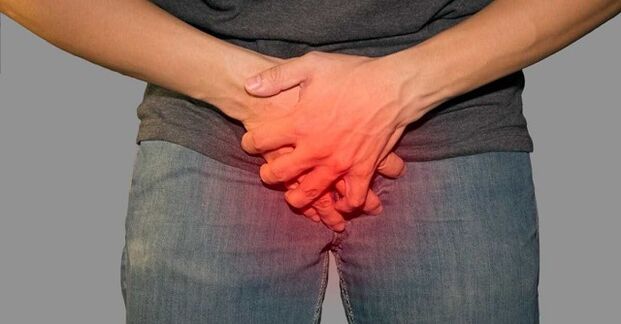 pain in groin with abnormal discharge during excitement